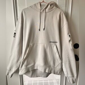 Jordan 23Engineered Mens Pullover Hoodie Light Bone, size XL